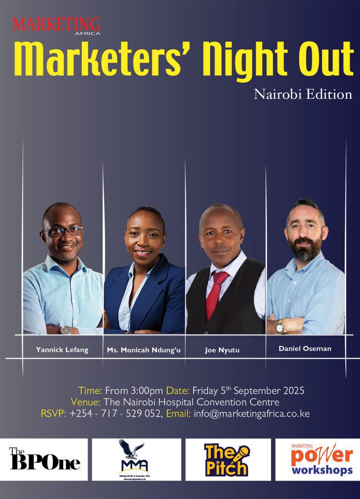 Marketing Africa invites Kenyans to the 3rd Nairobi Marketers Night 2025 series