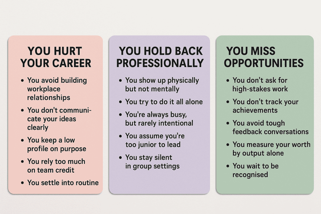 15 habits that keep hardworking employees invisible at work