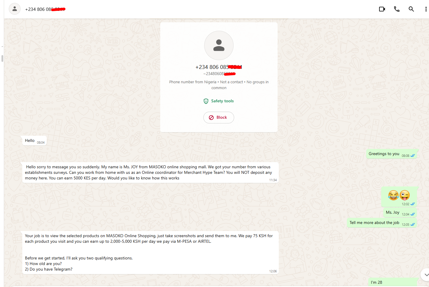 Exposed: How the Masoko online job scam works, why thousands fall for it 2 Exposed: How the Masoko online job scam works, why thousands fall for it