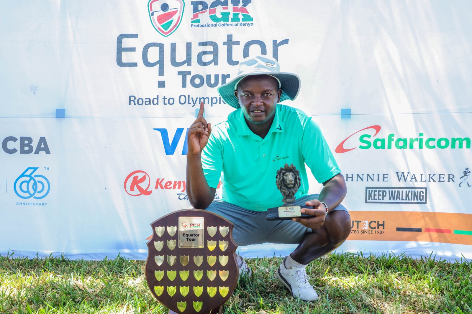 Samuel Njoroge wins the 6th leg of the PGK equator tour 1 Samuel Njoroge wins the 6th leg of the PGK equator tour