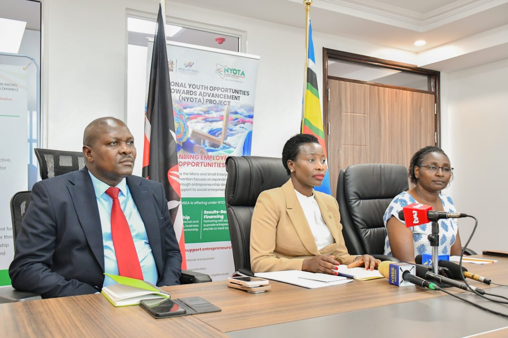 NYOTA Project rolls out nationwide training and start-up capital disbursement 1 NYOTA Project rolls out nationwide training and start-up capital disbursement