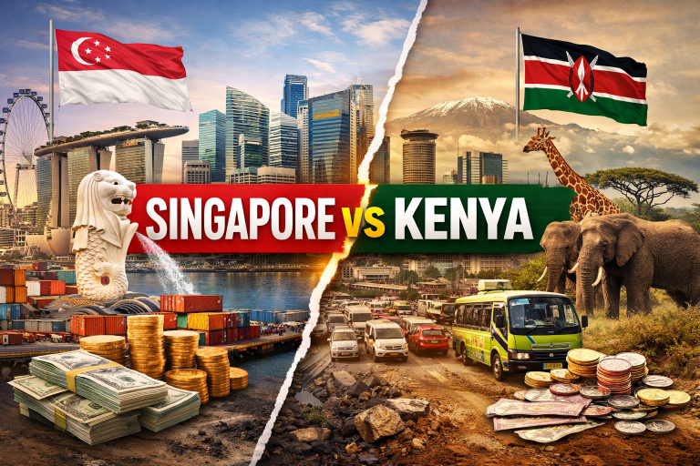 Singapore vs Kenya: What the numbers reveal about execution, not potential