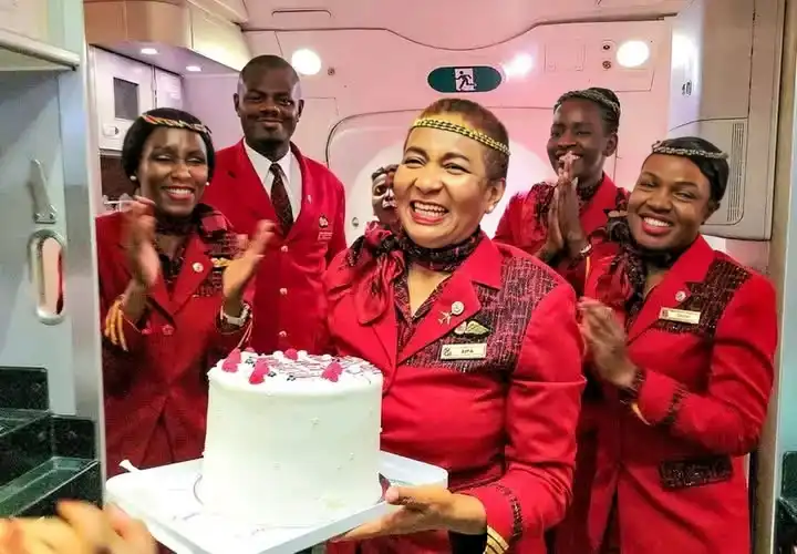 Asha Mohammed: Flight attendant who flew KQ for 37 years retires 1 Asha Mohammed: Flight attendant who flew KQ for 37 years retires