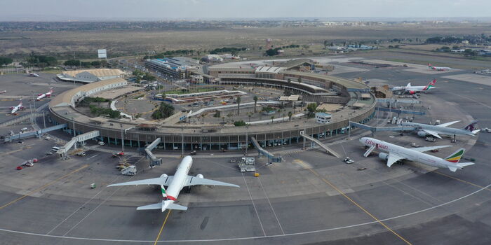 KAA issues statement after aircraft with 50 passengers veers off taxiway at JKIA