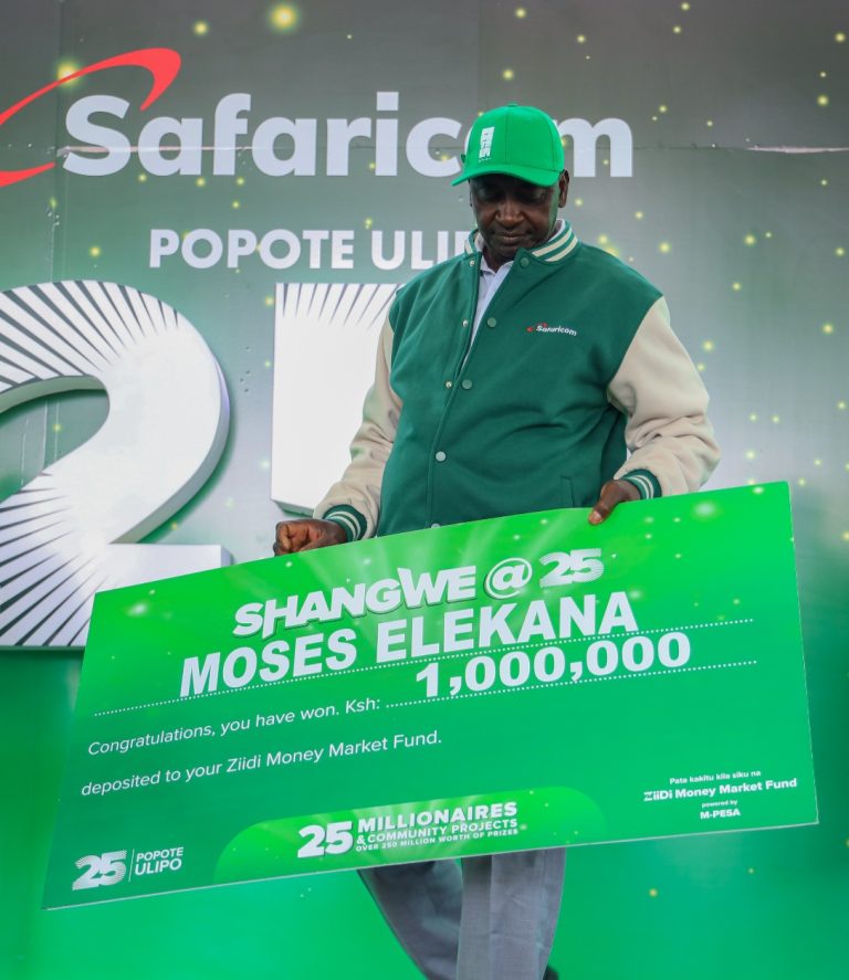 Safaricom crowns five more millionaires in Shangwe @25 campaign