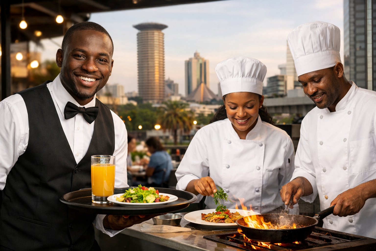 Mezza Kenya announces mass hiring of waiters, chefs, baristas; how to apply