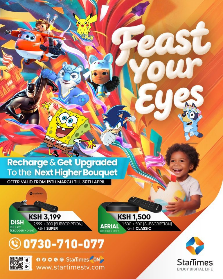 StarTimes launches “Feast Your Eyes” easter campaign to entertain kids and families