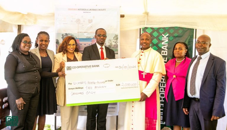 Co-op Bank donates Shs2M to boost healthcare services in Murang’a