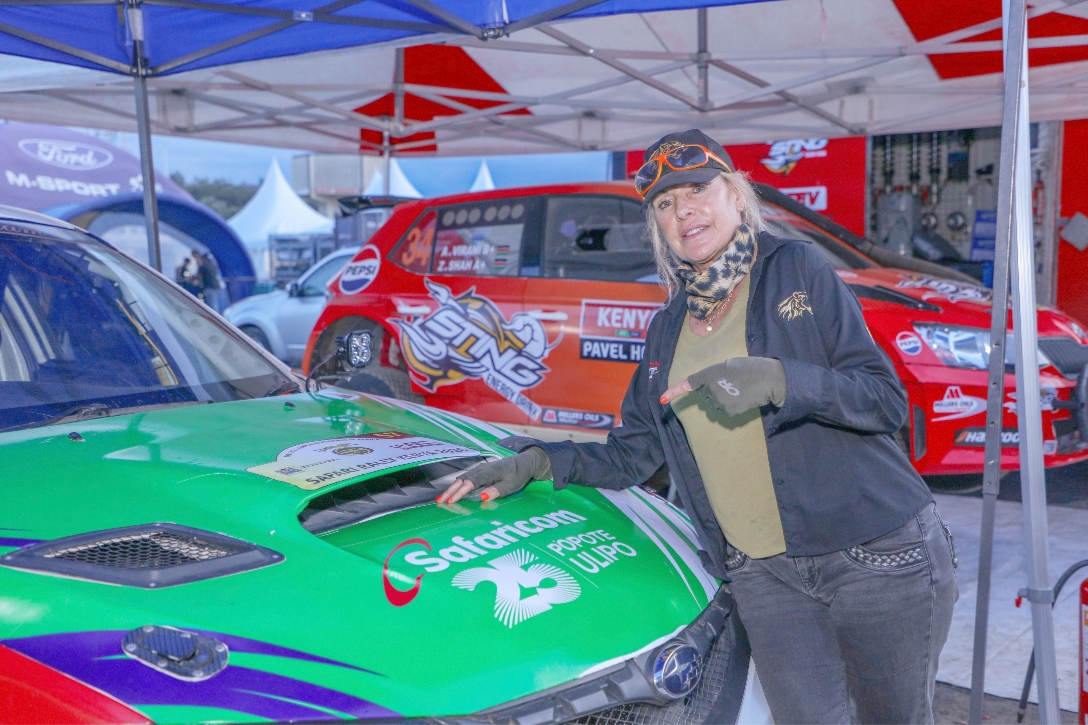 Safaricom backs female rally driver Lisa Christoffersen with Shs1M boost for WRC Safari Rally