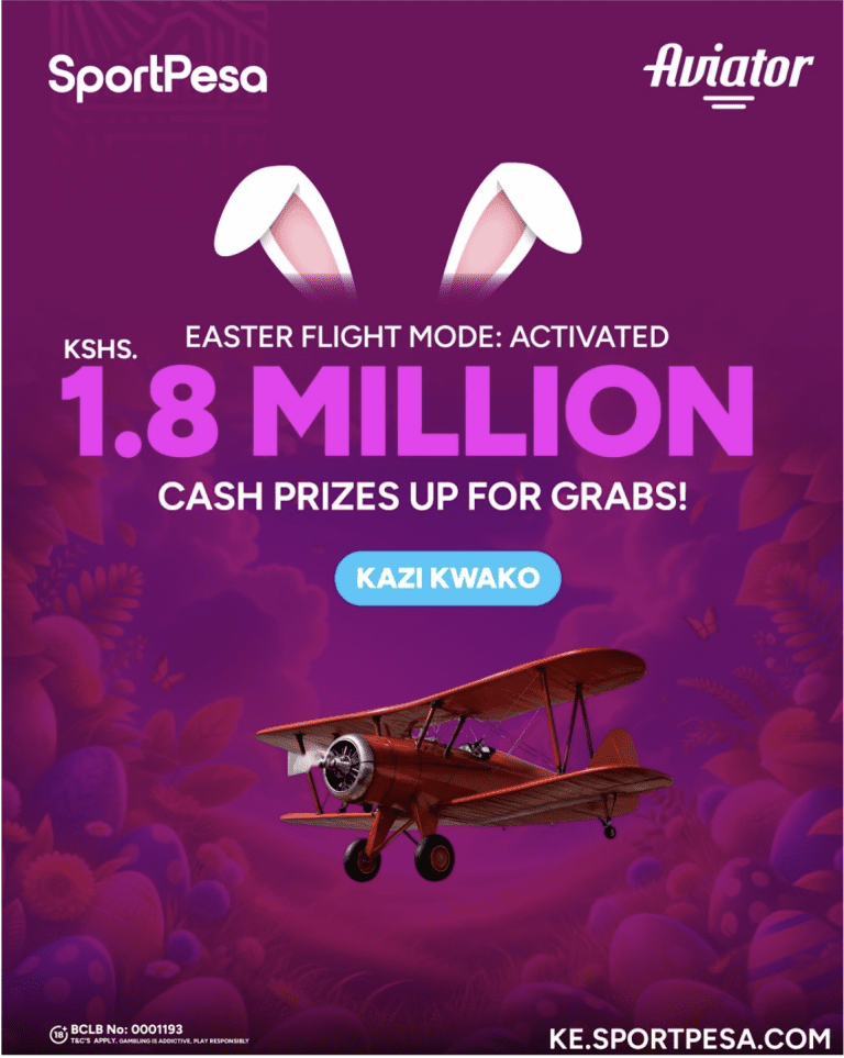 SportPesa unveils exciting Easter Aviator campaign with KSh 1.8 Million prize pool