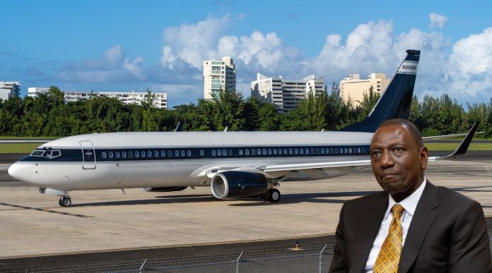 President Ruto Hires Private Jet