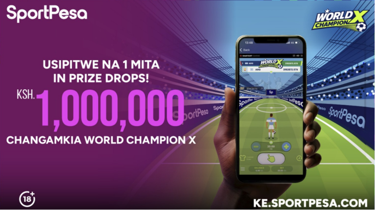Turn a 2 shilling bet into a massive multiplier on SportPesa world champion X