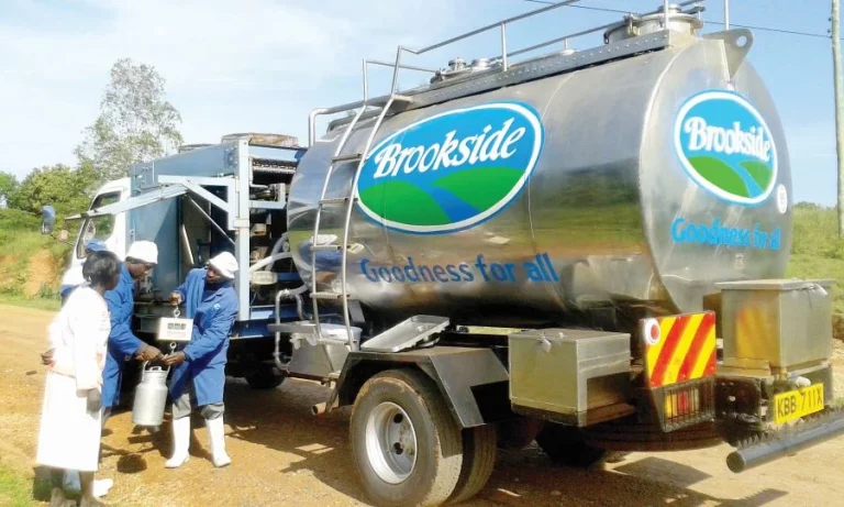 Brookside lorry