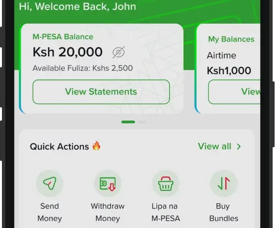 Safaricom My OneApp
