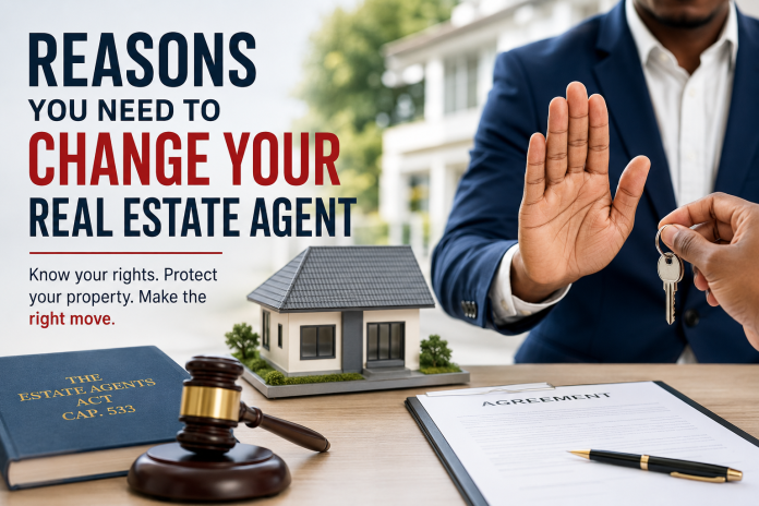 Reasons you need to change your real estate agent