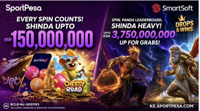 SportPesa Casino launches Every Spin Counts and Shinda Heavy rewards