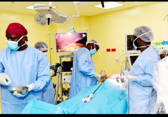 Surgeons at Aga Khan University Hospital perform East Africa’s first robotic gallbladder removal surgery on 19 August 2026 , a landmark milestone in the advancement of surgical care in the region.