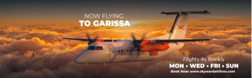 Photo: Bizna Kenya Skyward Airlines