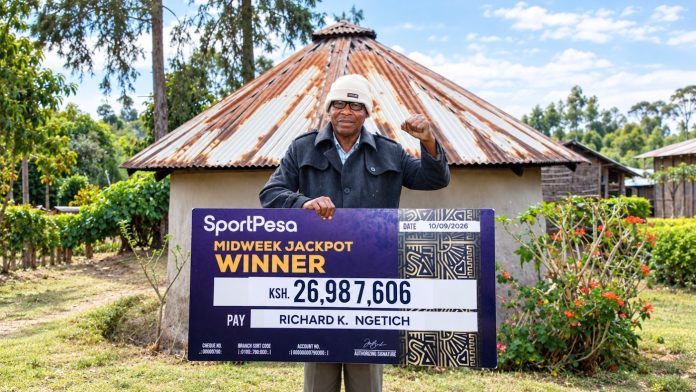 Kericho farmer wins KSh26.9 million SportPesa Jackpot with his own football picks