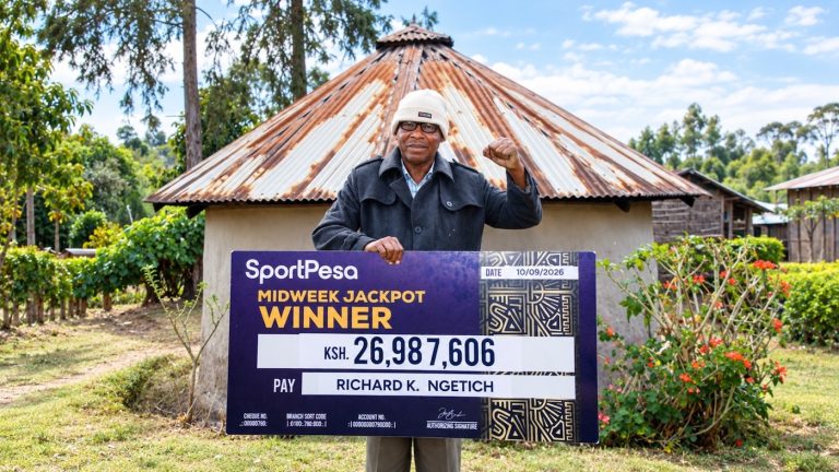 Kericho farmer wins KSh26.9 million SportPesa Jackpot with his own football picks