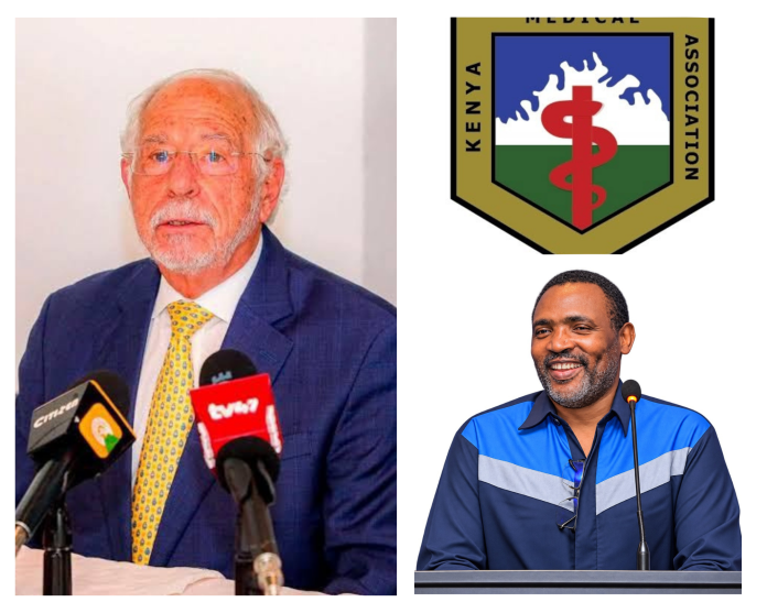 KMA President Dr Matende mourns pioneer cardiologist Dr David Silverstein