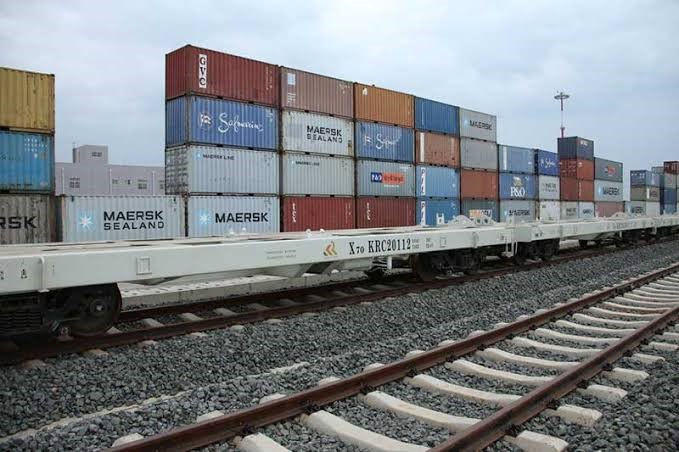 Kenya Railways Cargo train