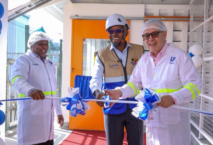 (Left to Right) Richard Bogita, Supply Chain Director, Unilever East & West Africa, Luck Ochieng, Managing Director, Unilever East Africa and