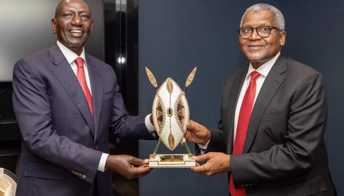 Aliko Dangote Kenya Pipeline Company Stake