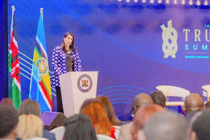 AU envoy during The Trust Summit